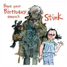 Mr Stink David Walliams Birthday Card